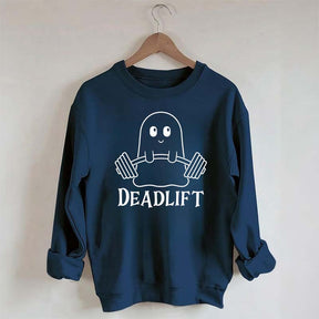 Cute Deadlift Ghost Sweatshirt