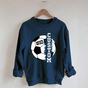 Custom Soccer Name & Number Sweatshirt