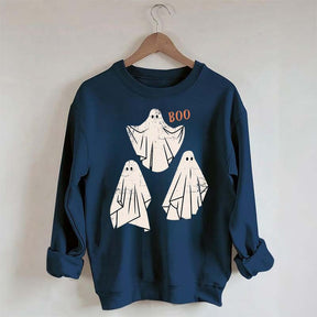 Retro Ghost Boo Sweatshirt