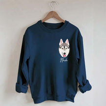 Custom Pet Portrait Sweatshirt