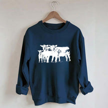 Cute Cow Western Country Love Sweatshirt