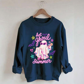 Hot Ghoul Summer Spooky Sweatshirt