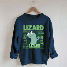 Lizard Lizard Funny Gecko Sweatshirt