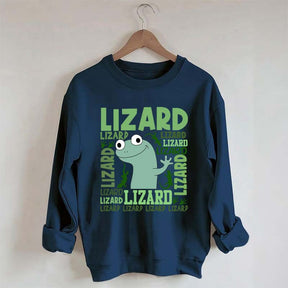 Lizard Lizard Funny Gecko Sweatshirt