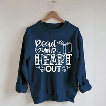 Read Your Heart Out Teacher Sweatshirt
