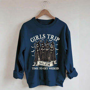 Retro Girls Trip Salem Sweatshirt