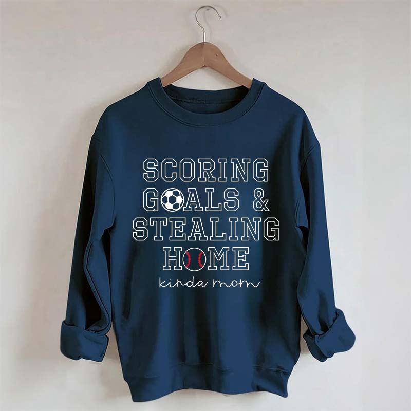 Soccer And Baseball Mama Sweatshirt