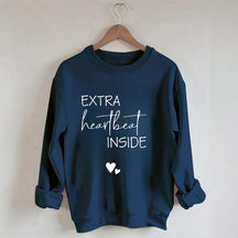 Extra Heartbeat Inside Sweatshirt