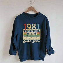 Audiotape And Letter Graphic Sweatshirt