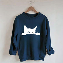 Cute Black Cat Owner Sweatshirt