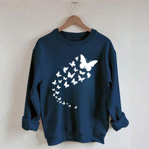 Butterfly Autumn Cute Sweatshirt