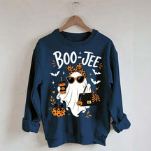 Coquette Ghost Leopard Cute Sweatshirt