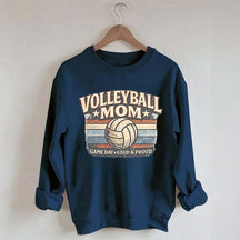 Game Day Loud & Proud Volleyball Mom Sweatshirt
