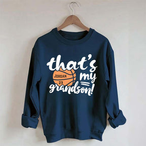Custom Basketball Name & Number Sweatshirt
