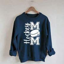 Hockey Mom Heart Simple Sweatshirt