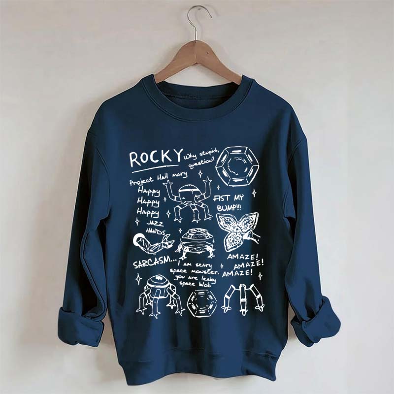 AMAZE Space Monster Rocky Sweatshirt