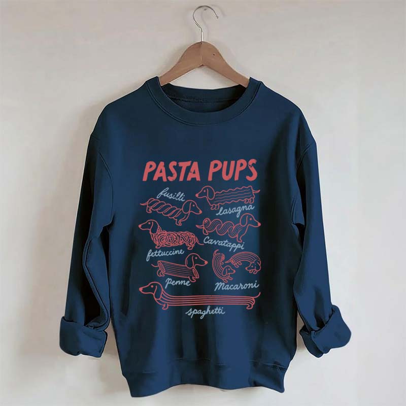 Comfort Colors Pasta Pups Dog Sweatshirt