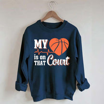 My Heart Is On That Count Sweatshirt