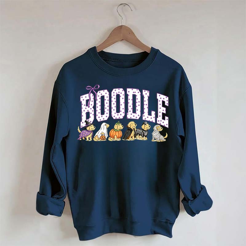 Halloween Goldendoodle Cute Dogs Sweatshirt