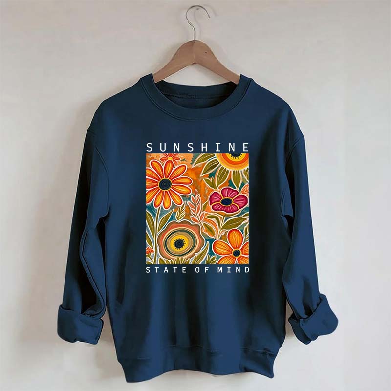 Retro Sunshine State Of Mind Sweatshirt