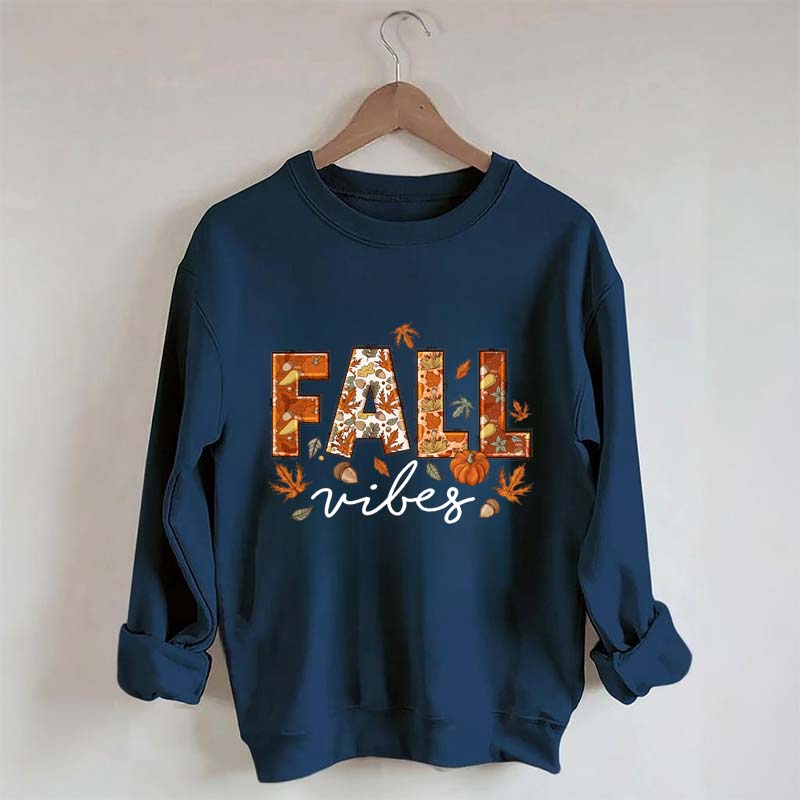 Pumpkin Fall Vibes Sweatshirt