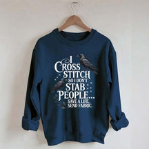Cross Stitching Gift for Mom Sweatshirt