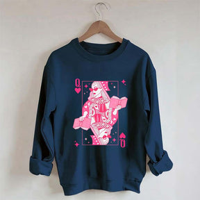 Retro Bookish Queen Sweatshirt