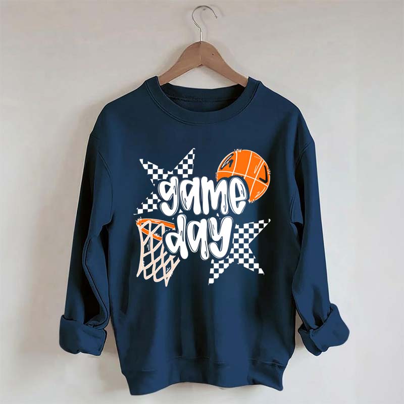 Game Day Basketball Go Team Sweatshirt