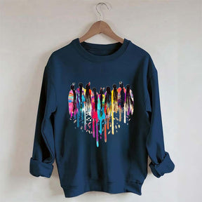 MMIW Feather Indigenous Pride Sweatshirt