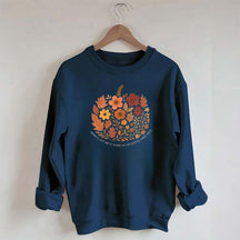 Autumn Leaves Faith Fall Crewneck Sweatshirt