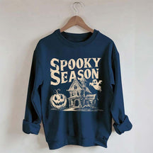 Spooky Season Haunted House Sweatshirt