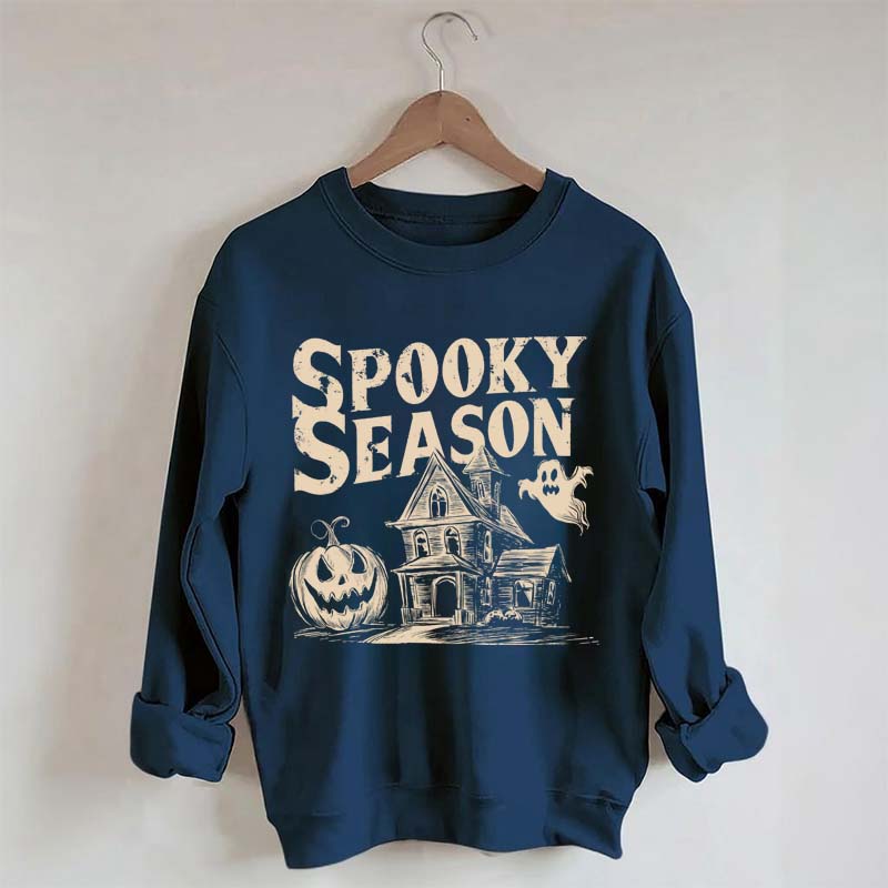 Spooky Season Haunted House Sweatshirt