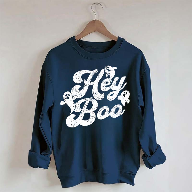 Retro Halloween Boo Sweatshirt