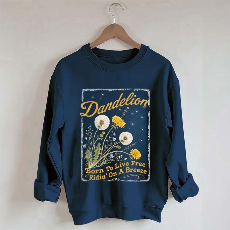 Comfort Colors Dandelion Country Music Sweatshirt