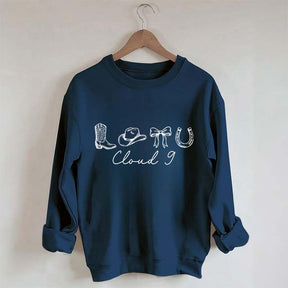 Cloud 9 Coquette Cowgirl Sweatshirt