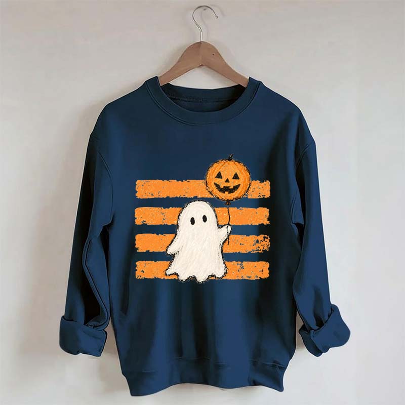 Horror Ghost Halloween Sweatshirt