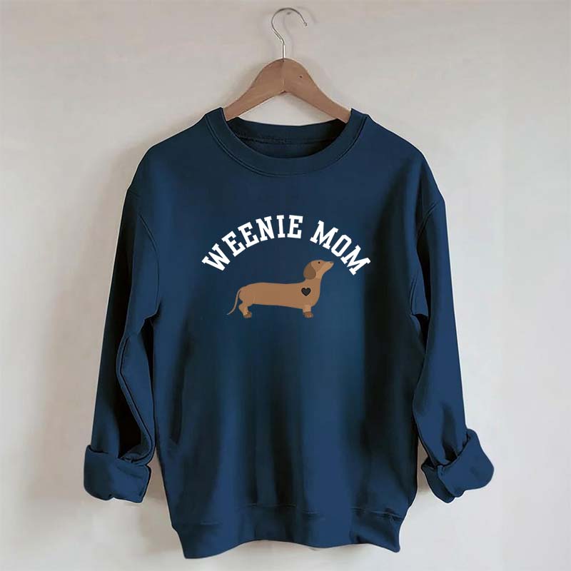 Weenie Mom Dachshund Sweatshirt