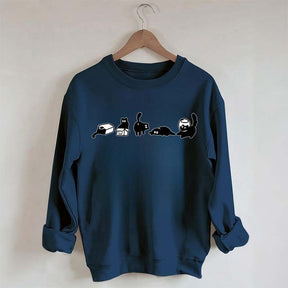 Cute Five Mood Cats Owner Sweatshirt
