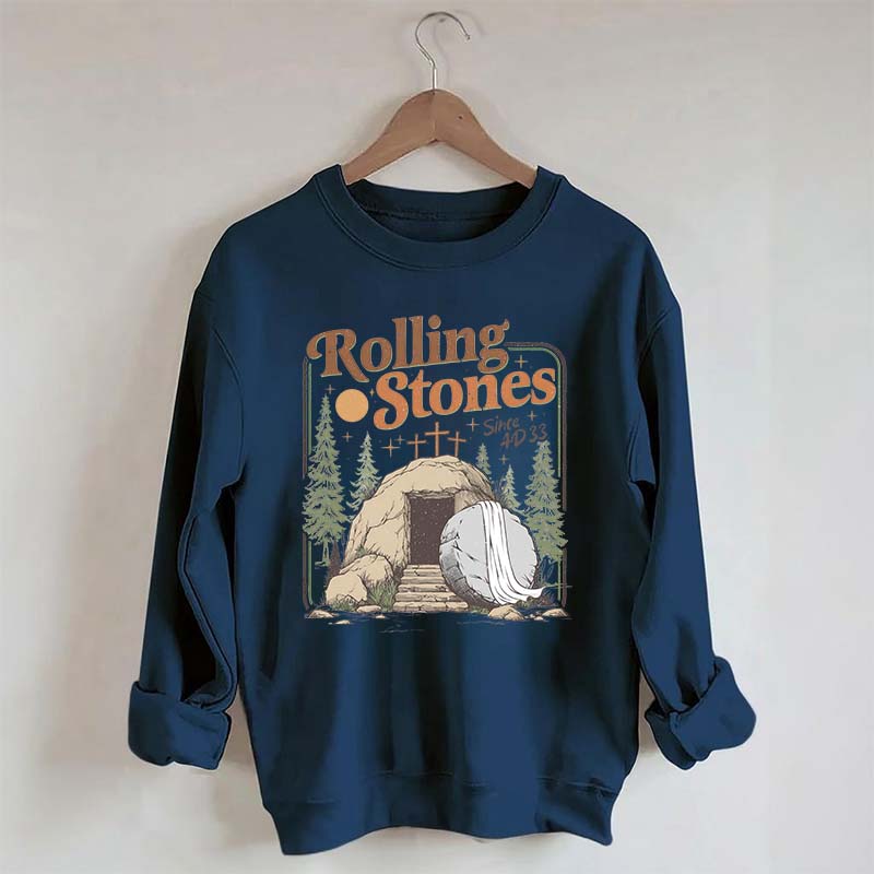 Comfort Colors Rolling Stones Easter Sweatshirt
