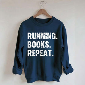 Running Books Repeat Sweatshirt