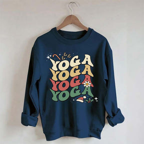 Yoga Christmas Instructor Sweatshirt