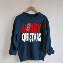 Womens Merry Christmas Sweatshirt