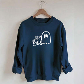 Cute Hey Boo Halloween Sweatshirt