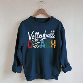 Comfort Color Volleyball Coach Sweatshirt
