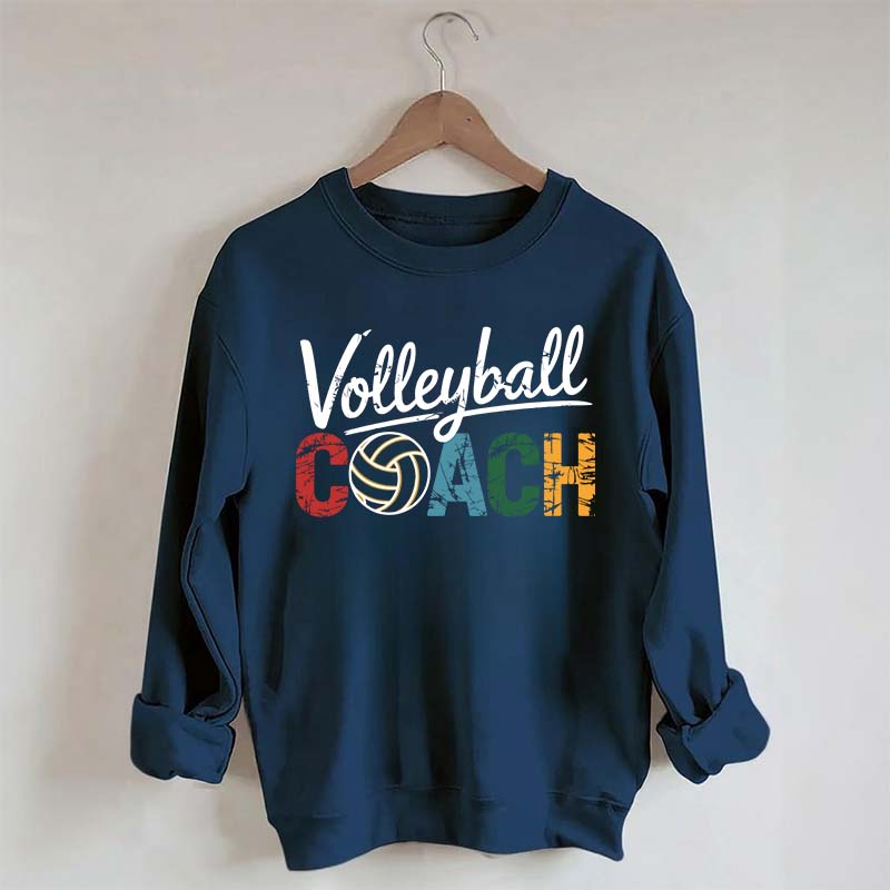 Comfort Color Volleyball Coach Sweatshirt