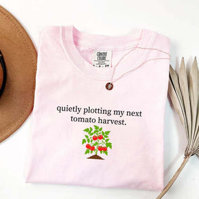 Quietly Plotting My Next Tomato Harvest T-Shirt