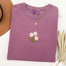 Minimal Flower Daisy T-Shirt