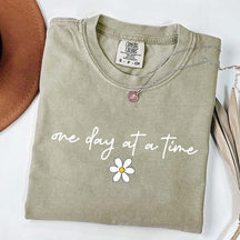 One Day at a Time Dasiy T-Shirt