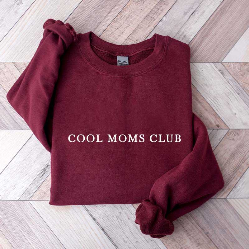 Cool Moms Club Comfort Colors Sweatshirt