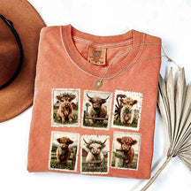 Comfort Colors Highland Cow T-Shirt